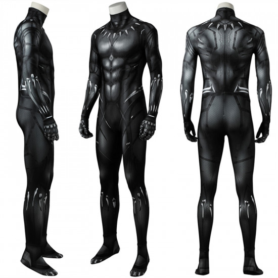 2018 Black Panther Cosplay Costume 3D Printed Black Panther Jumpsuit 2018 Black Panther Cosplay Costume 3D Printed Black Panther Jumpsuit