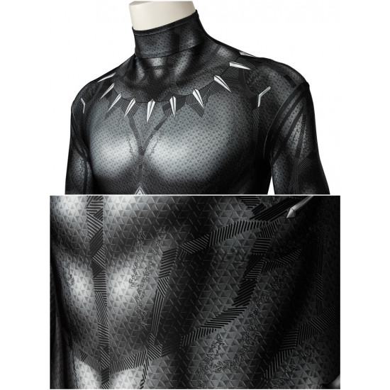 2018 Black Panther Cosplay Costume 3D Printed Black Panther Jumpsuit 2018 Black Panther Cosplay Costume 3D Printed Black Panther Jumpsuit