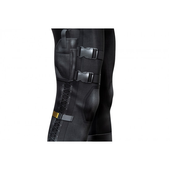 2022 Movie The Batman Bruce Wayne Robert Pattinson 3D Jumpsuit