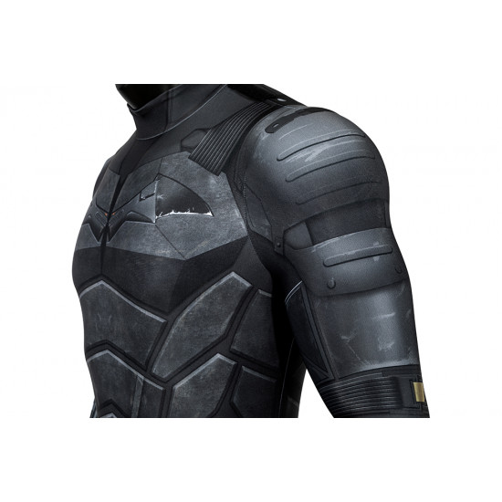2022 Movie The Batman Bruce Wayne Robert Pattinson 3D Jumpsuit