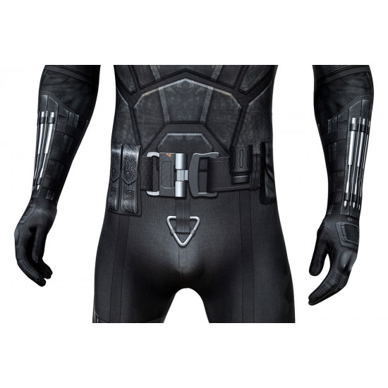 2022 Movie The Batman Bruce Wayne Robert Pattinson 3D Jumpsuit