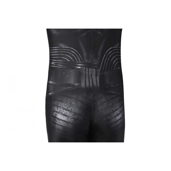 2022 Black Adam Kids Jumpsuit with Cloak