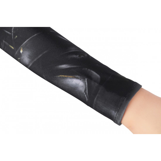 2022 Black Adam Kids Jumpsuit with Cloak