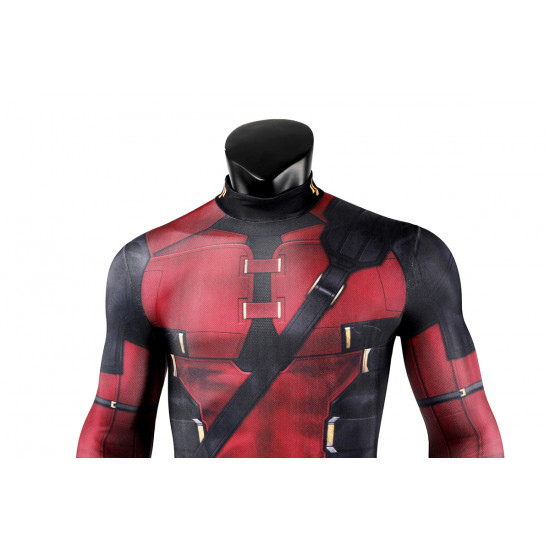 2024 Deadpool 3 Deadpool Cosplay Jumpsuit