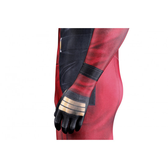 2024 Deadpool 3 Deadpool Cosplay Jumpsuit Full Set