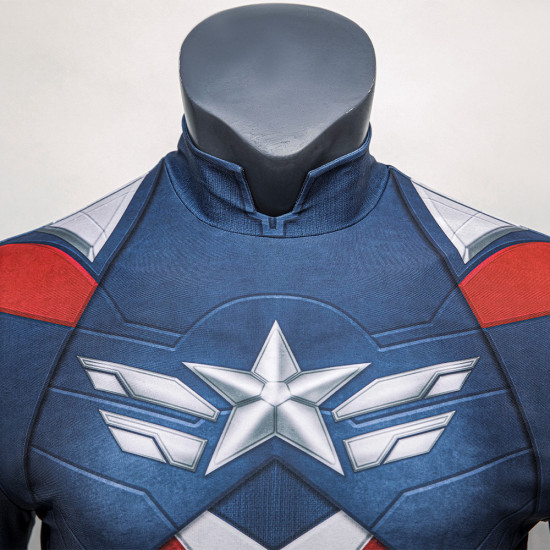 2025 Captain America 4 Sam Wilson Cosplay Jumpsuit 2025 Captain America 4 Sam Wilson Cosplay Jumpsuit