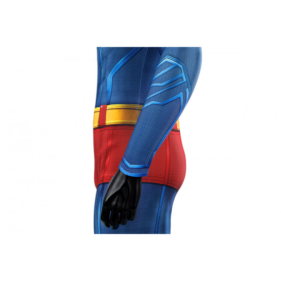 2025 Superman Legacy Clark Kent Jumpsuit with Cloak 2025 Superman Legacy Clark Kent Jumpsuit with Cloak