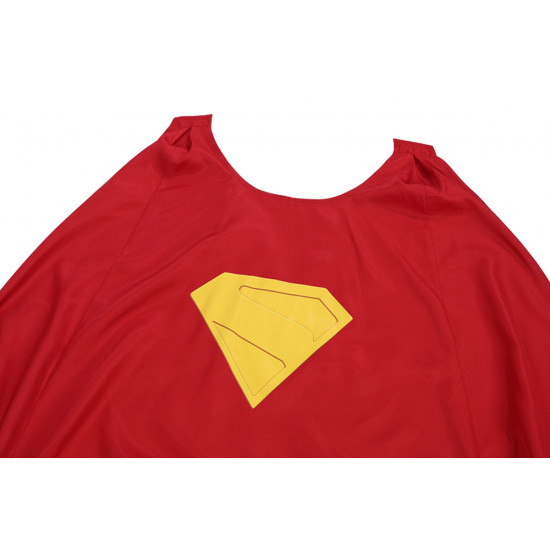 2025 Superman Legacy Clark Kent Jumpsuit with Cloak 2025 Superman Legacy Clark Kent Jumpsuit with Cloak