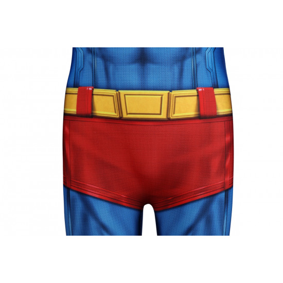 2025 Superman Legacy Clark Kent Kids Jumpsuit with Cloak