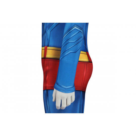 2025 Superman Legacy Clark Kent Kids Jumpsuit with Cloak
