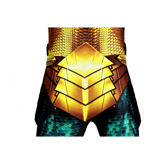 Aquaman and The Lost Kingdom Arthur Curry 3D Jumpsuit Aquaman and The Lost Kingdom Arthur Curry 3D Jumpsuit