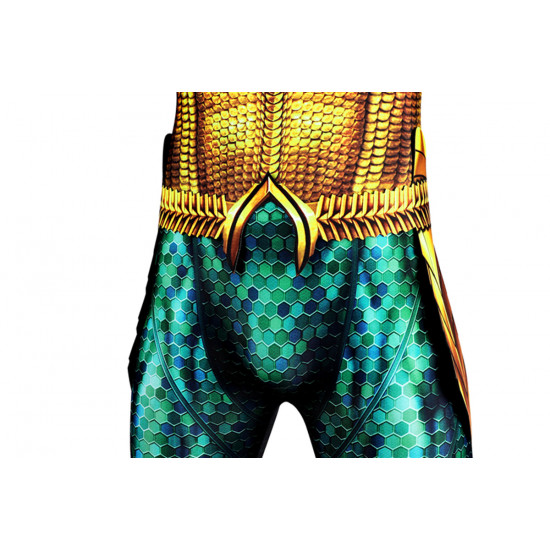 Aquaman and The Lost Kingdom Arthur Curry 3D Jumpsuit Aquaman and The Lost Kingdom Arthur Curry 3D Jumpsuit