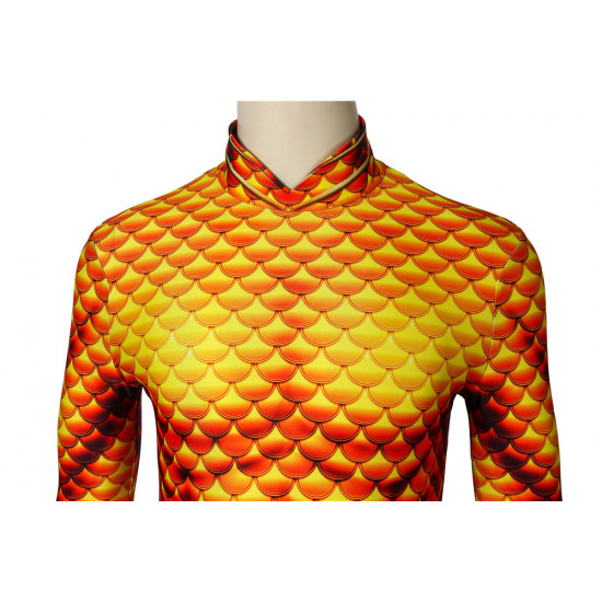 Aquaman Arthur Curry 3D Cosplay Jumpsuit Aquaman Arthur Curry 3D Cosplay Jumpsuit