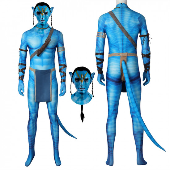 Avatar 2 The Way of Water Jake Sully Cosplay Jumpsuit Avatar 2 The Way of Water Jake Sully Cosplay Jumpsuit