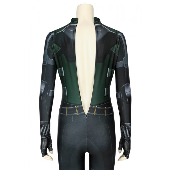 Avengers 3 Infinity War Black Widow Costume Natasha Romanoff 3D Jumpsuit