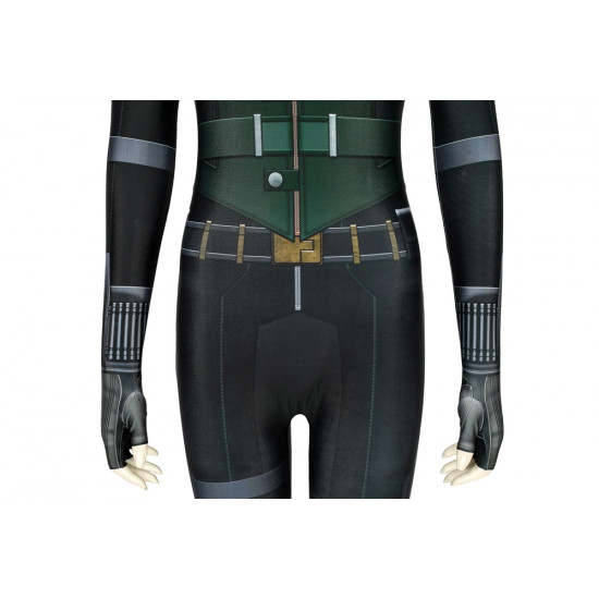 Avengers 3 Infinity War Black Widow Costume Natasha Romanoff 3D Jumpsuit