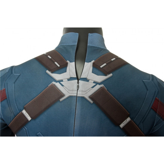 Avengers 3 Infinity War Captain America 3D Jumpsuit