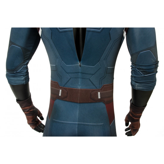 Avengers 3 Infinity War Captain America 3D Jumpsuit