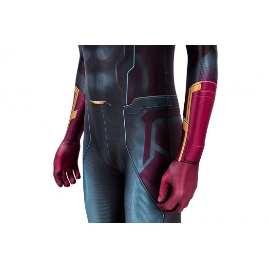 Avengers 3 Vision Jumpsuit 3D Cosplay Suit Avengers 3 Vision Jumpsuit 3D Cosplay Suit