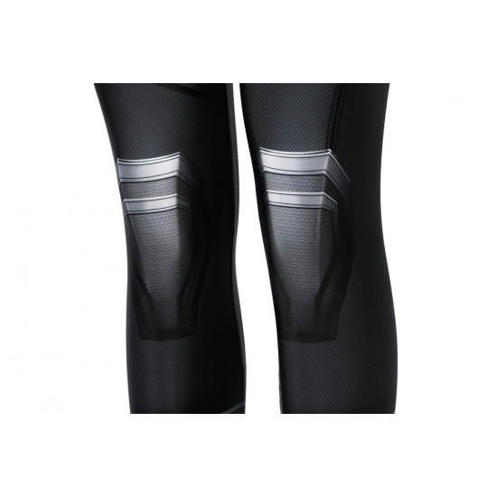 Avengers 4: Endgame Black Widow Natasha Romanoff Black 3D Jumpsuit