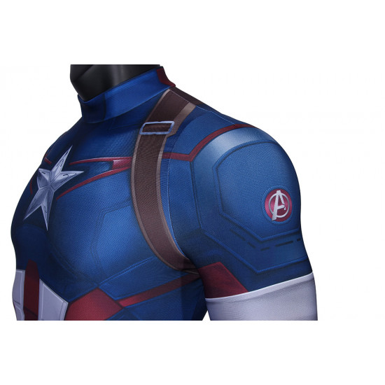 Avengers: Age of Ultron Captain America 3D Jumpsuit Avengers: Age of Ultron Captain America 3D Jumpsuit
