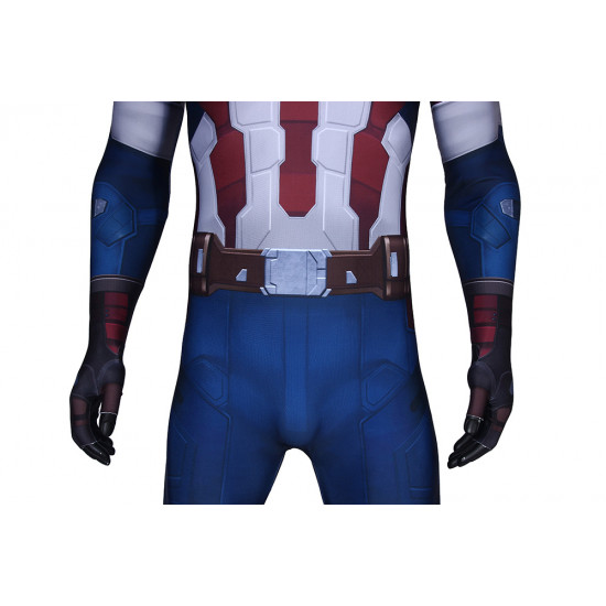 Avengers: Age of Ultron Captain America 3D Jumpsuit Avengers: Age of Ultron Captain America 3D Jumpsuit