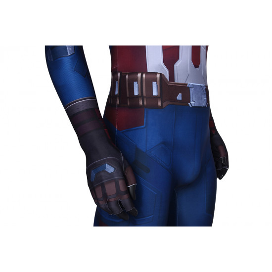 Avengers: Age of Ultron Captain America 3D Jumpsuit Avengers: Age of Ultron Captain America 3D Jumpsuit
