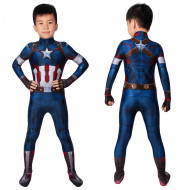Avengers Age of Ultron Captain America Kids 3D Jumpsuit