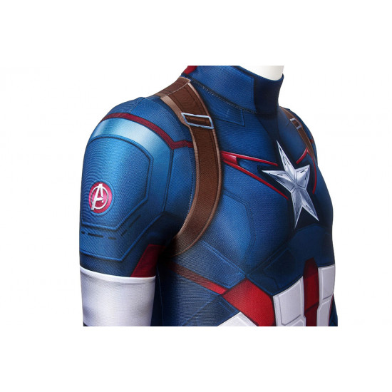 Avengers Age of Ultron Captain America Kids 3D Jumpsuit