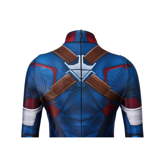 Avengers Age of Ultron Captain America Kids 3D Jumpsuit
