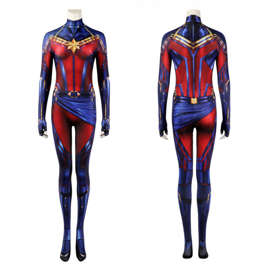 Avengers Endgame Captain Marvel Carol Danvers Jumpsuit