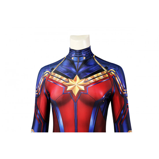 Avengers Endgame Captain Marvel Carol Danvers Jumpsuit