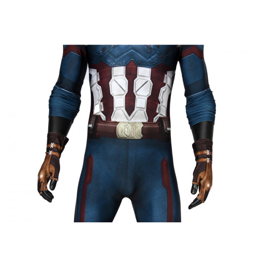 Avengers Infinity War Captain America 3D Jumpsuit Avengers Infinity War Captain America 3D Jumpsuit