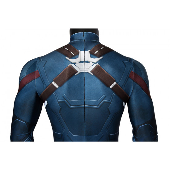 Avengers Infinity War Captain America 3D Jumpsuit Avengers Infinity War Captain America 3D Jumpsuit