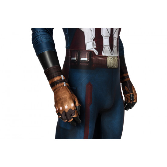 Avengers Infinity War Captain America 3D Jumpsuit Avengers Infinity War Captain America 3D Jumpsuit