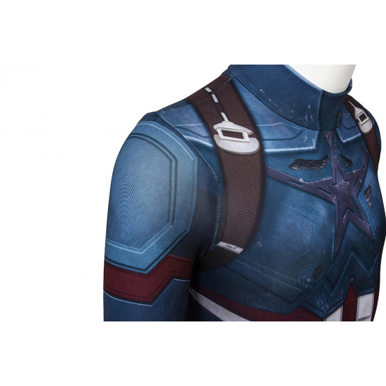 Avengers Infinity War Captain America Kids 3D Jumpsuit