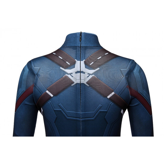 Avengers Infinity War Captain America Kids 3D Jumpsuit