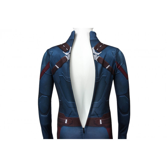 Avengers Infinity War Captain America Kids 3D Jumpsuit