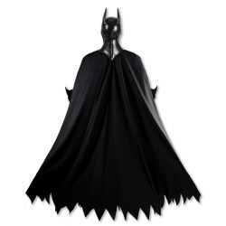 Batman Forever Bruce Thomas Wayne Cosplay Jumpsuit with Cloak