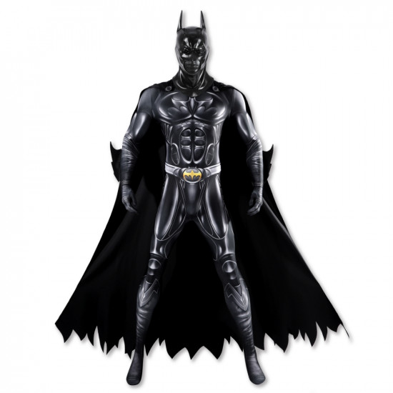 Batman Forever Bruce Thomas Wayne Cosplay Jumpsuit with Cloak Batman Forever Bruce Thomas Wayne Cosplay Jumpsuit with Cloak