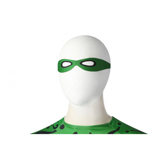 Batman Forever Riddler Green Cosplay Jumpsuit