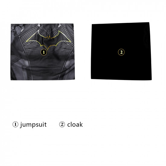 Batman: Gotham Knights Batman Cosplay Jumpsuit with Cloak