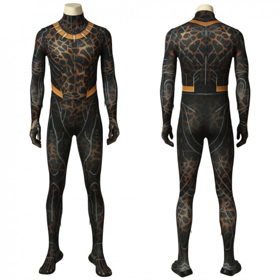 Black Panther Erik Killmonger 3D Zentai Jumpsuit Black Panther Erik Killmonger 3D Zentai Jumpsuit