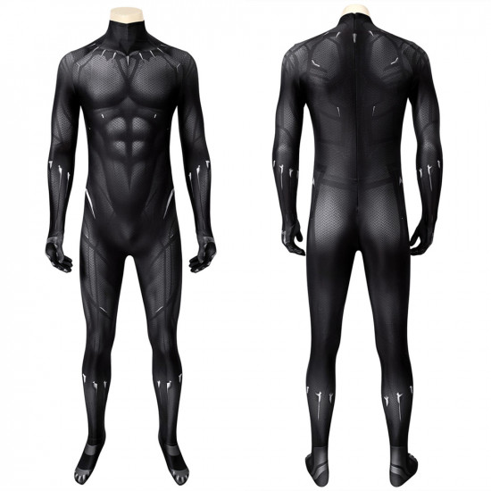 Black Panther T'Challa 3D Jumpsuit Black Panther T'Challa 3D Jumpsuit