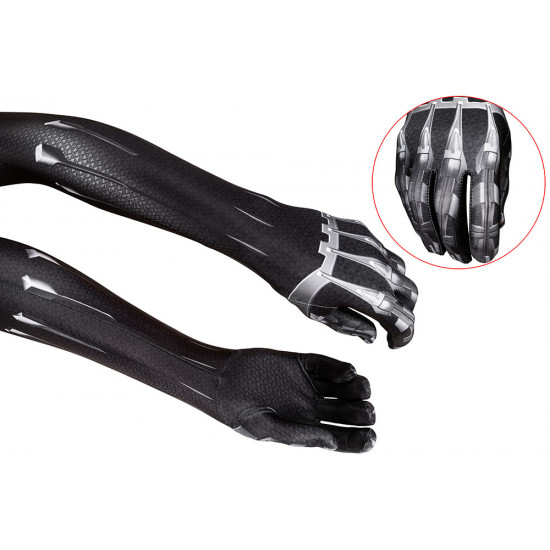 Black Panther T'Challa 3D Jumpsuit Black Panther T'Challa 3D Jumpsuit