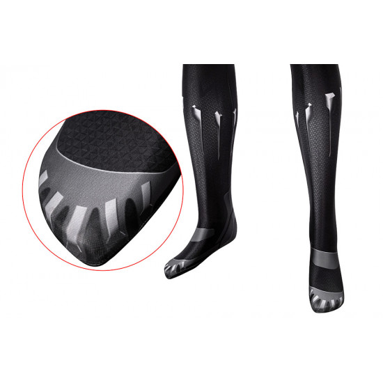 Black Panther T'Challa 3D Jumpsuit Black Panther T'Challa 3D Jumpsuit