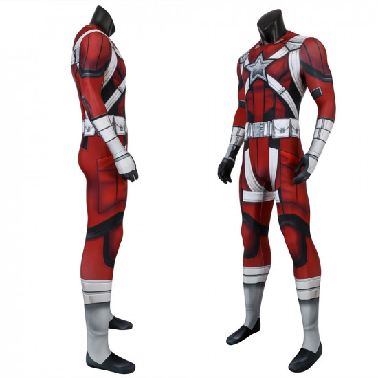 Black Widow Red Guardian 3D Printed Jumpsuit