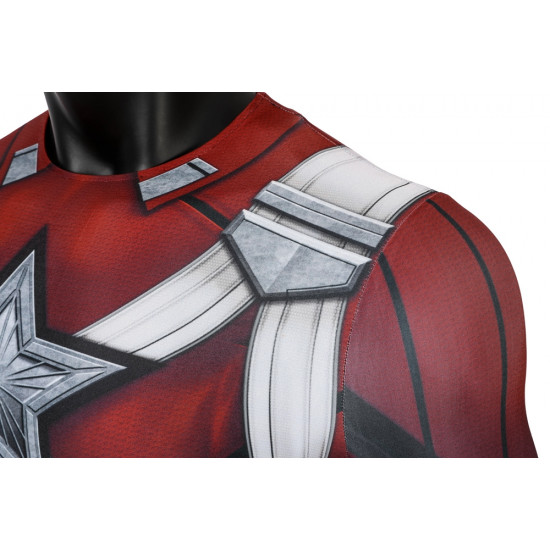 Black Widow Red Guardian 3D Printed Jumpsuit