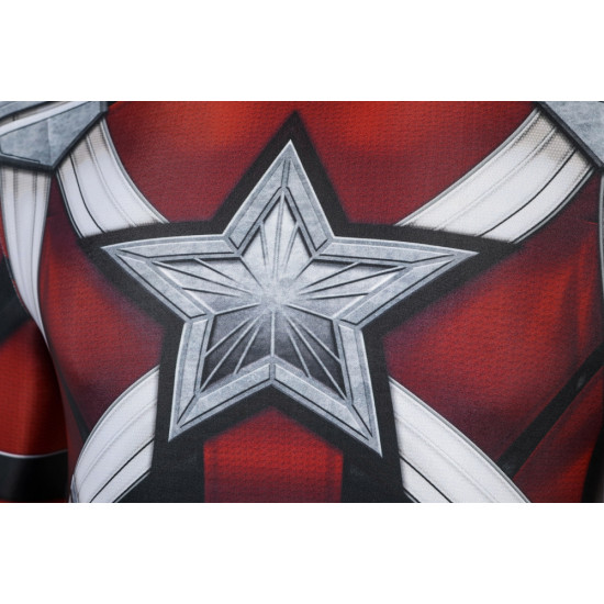 Black Widow Red Guardian 3D Printed Jumpsuit