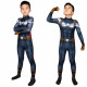Captain America 2: The Winter Soldier Steve Rogers Kids 3D Jumpsuit Captain America 2: The Winter Soldier Steve Rogers Kids 3D Jumpsuit